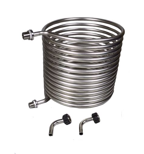 large stainless steel herms coil